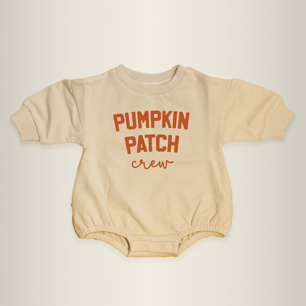 Cuddle Sleep Dream Pumpkin Patch Crew | Sweater Romper