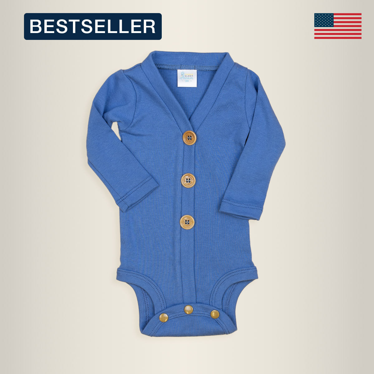 Cuddle Sleep Dream Cardisuit Rabbit Blue Cardisuit