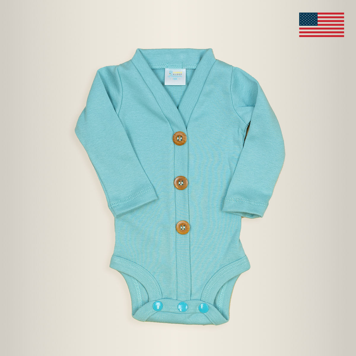 Cuddle Sleep Dream Cardisuit Robin's Egg Cardisuit