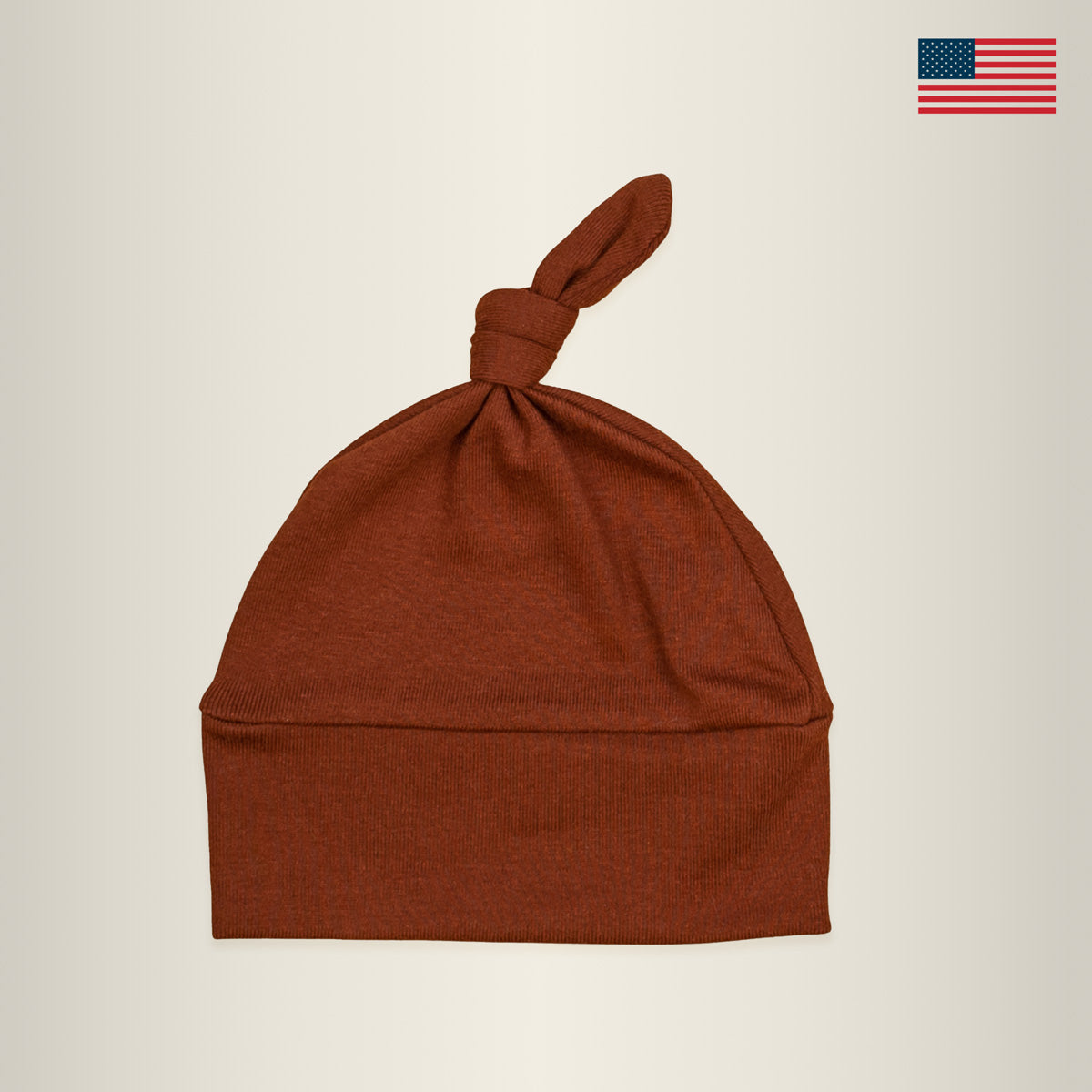 Cuddle Sleep Dream Knot Hat Rust Knot Hat