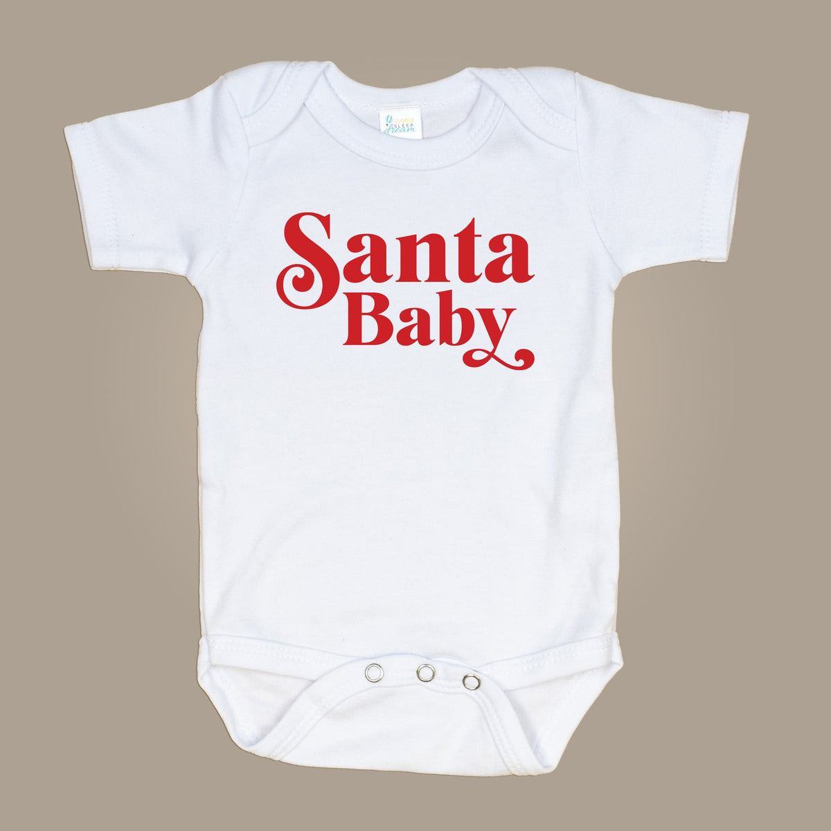 Cuddle Sleep Dream Santa Baby Onesie