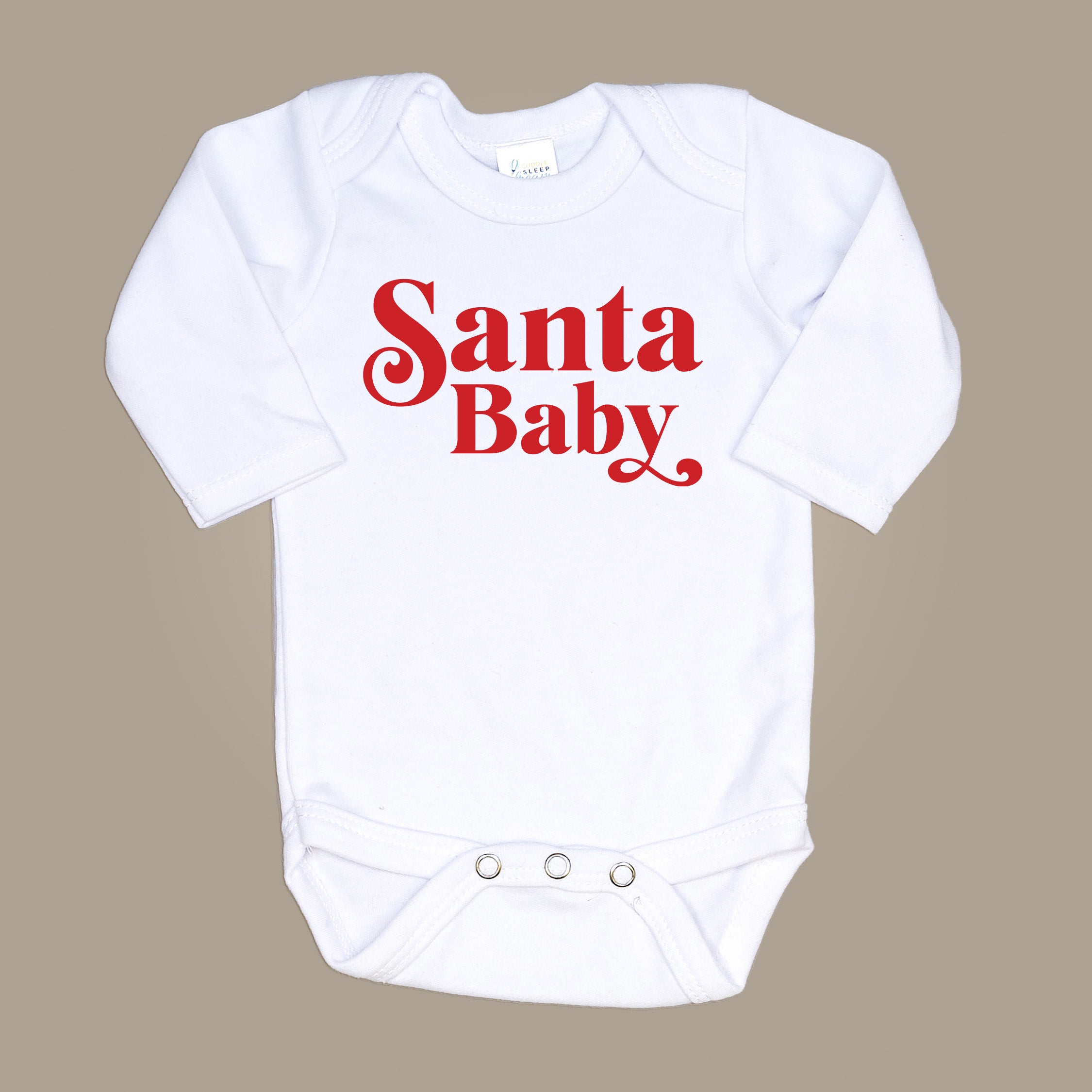 Santa Baby Onesie Cuddle Sleep Dream