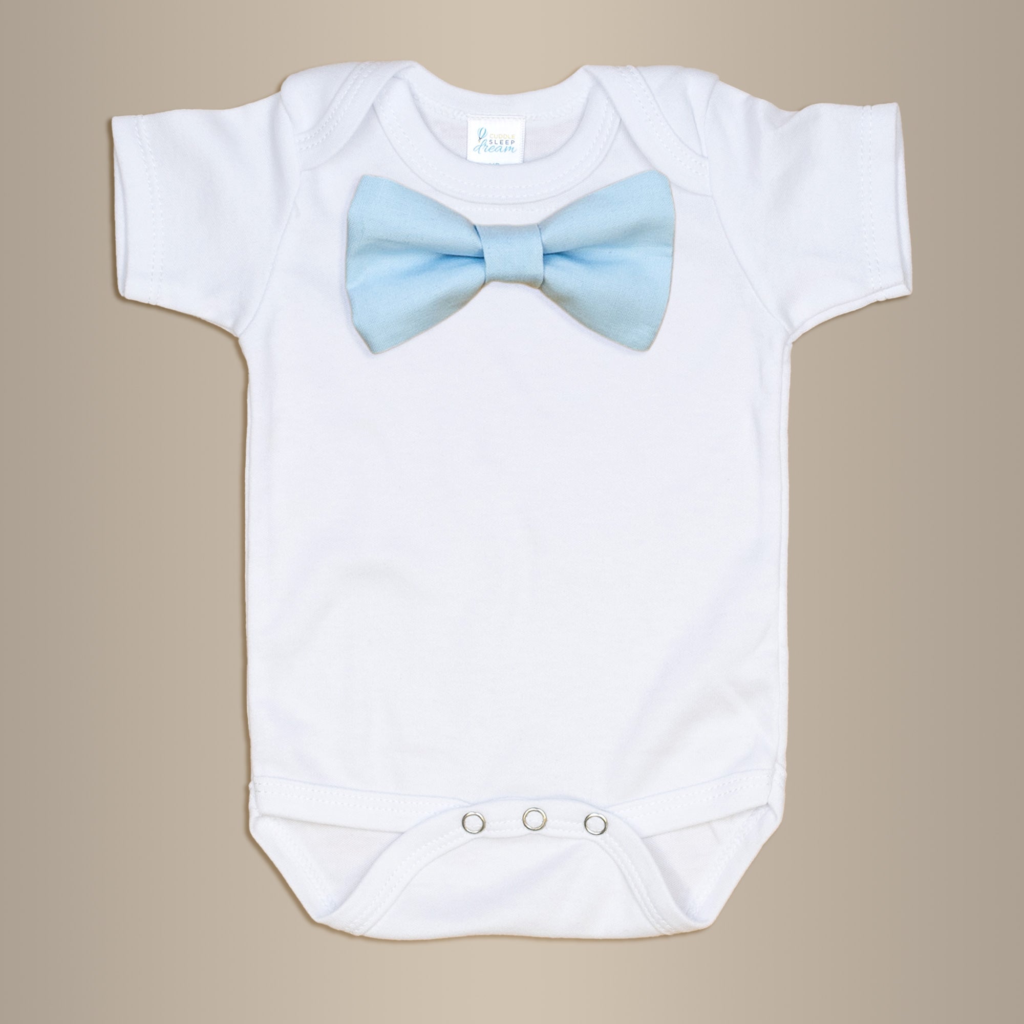 Light Blue Bowtie Bodysuit