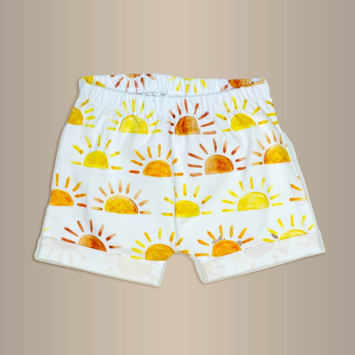Cuddle Sleep Dream Shorts Sunshine Rolled Hem Shorts