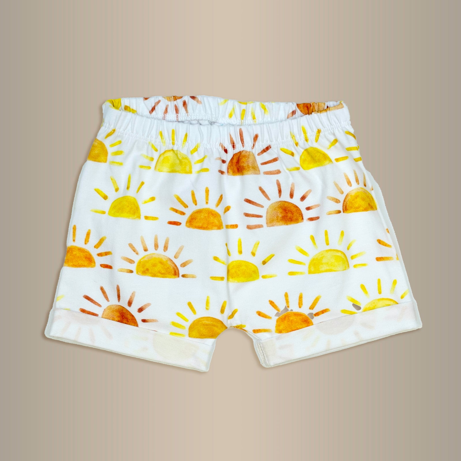 Cuddle Sleep Dream Shorts Sunshine Rolled Hem Shorts