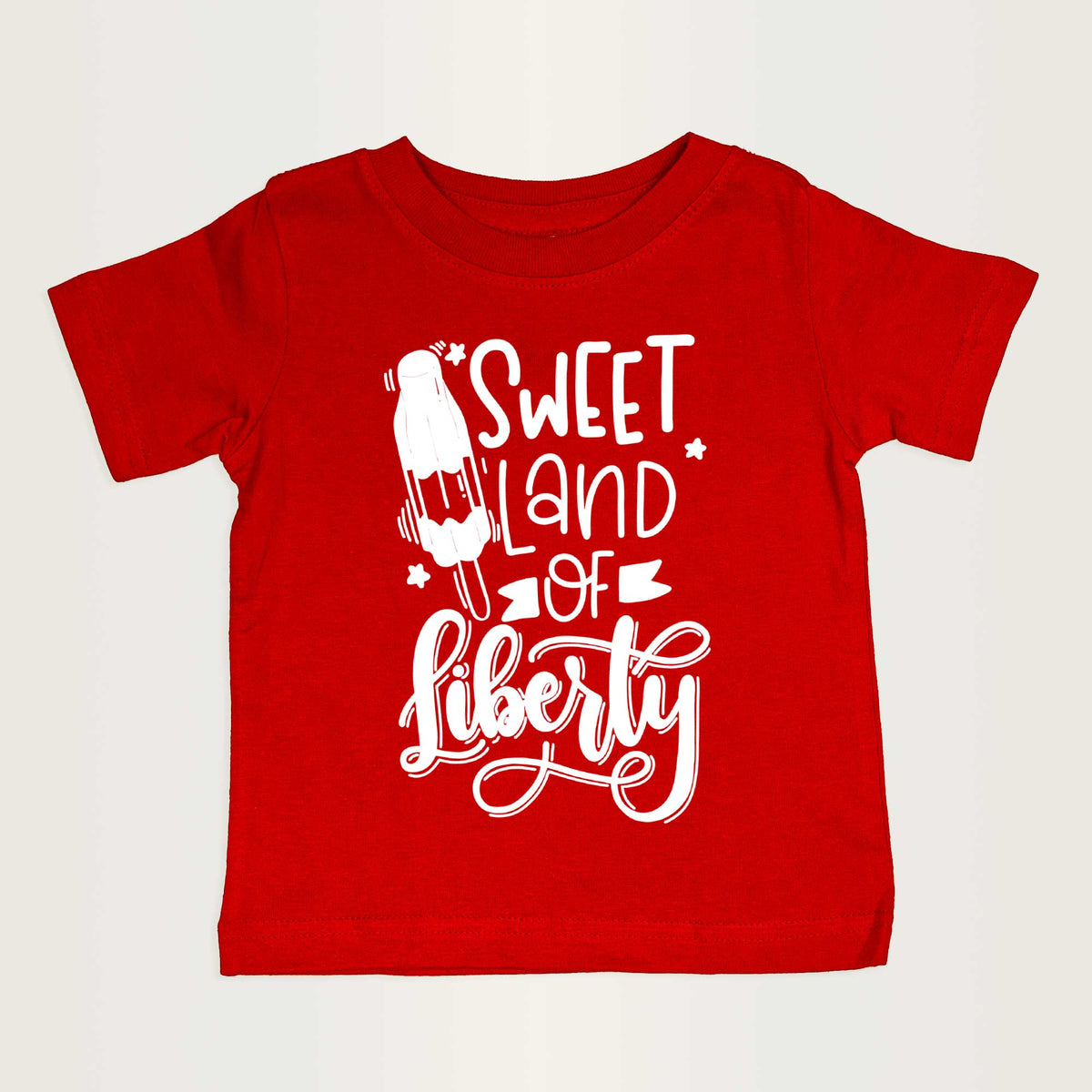 Cuddle Sleep Dream Kid Tshirt Sweet Land of Liberty | Red Tee