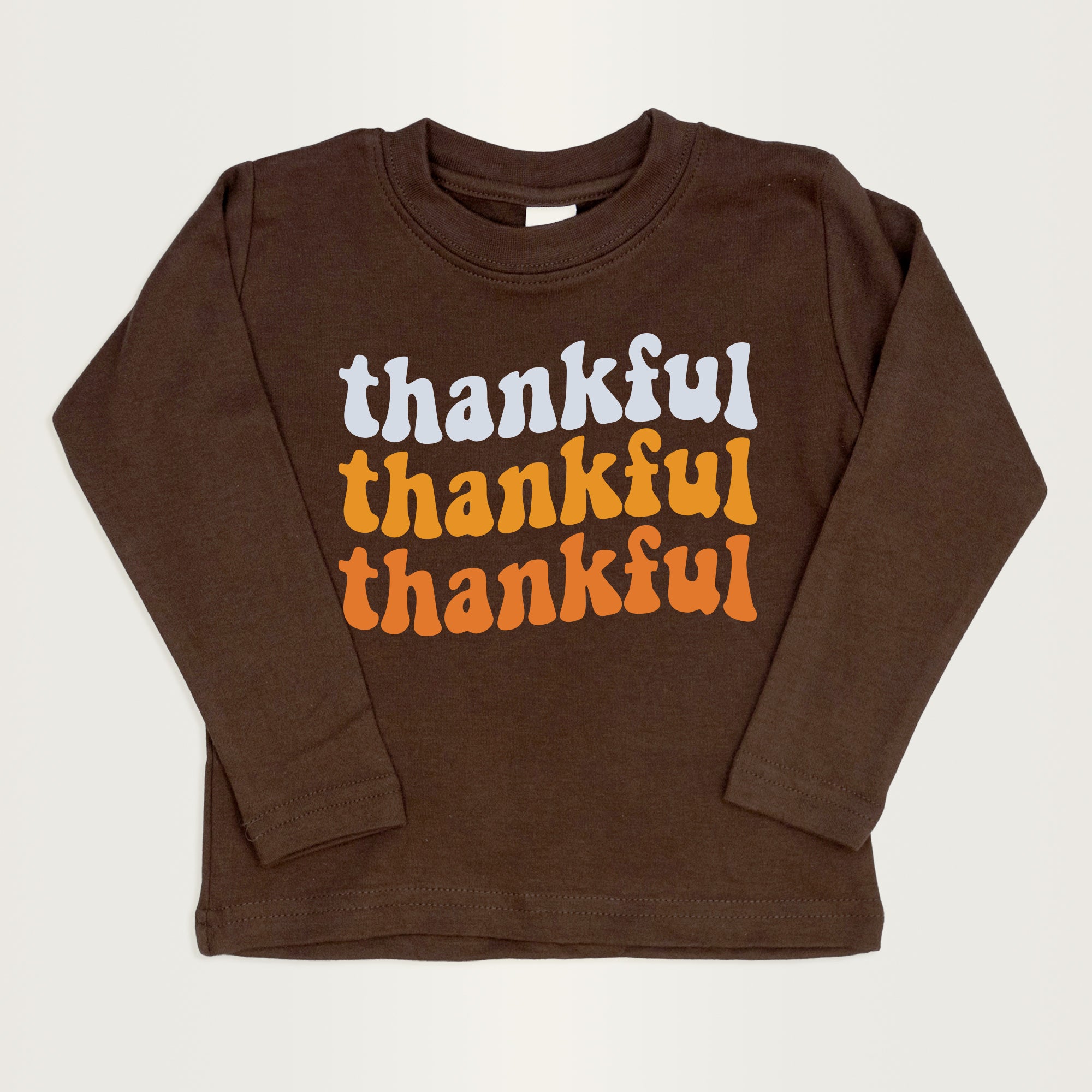 Thankful Thankful Thankful | Brown Tshirt