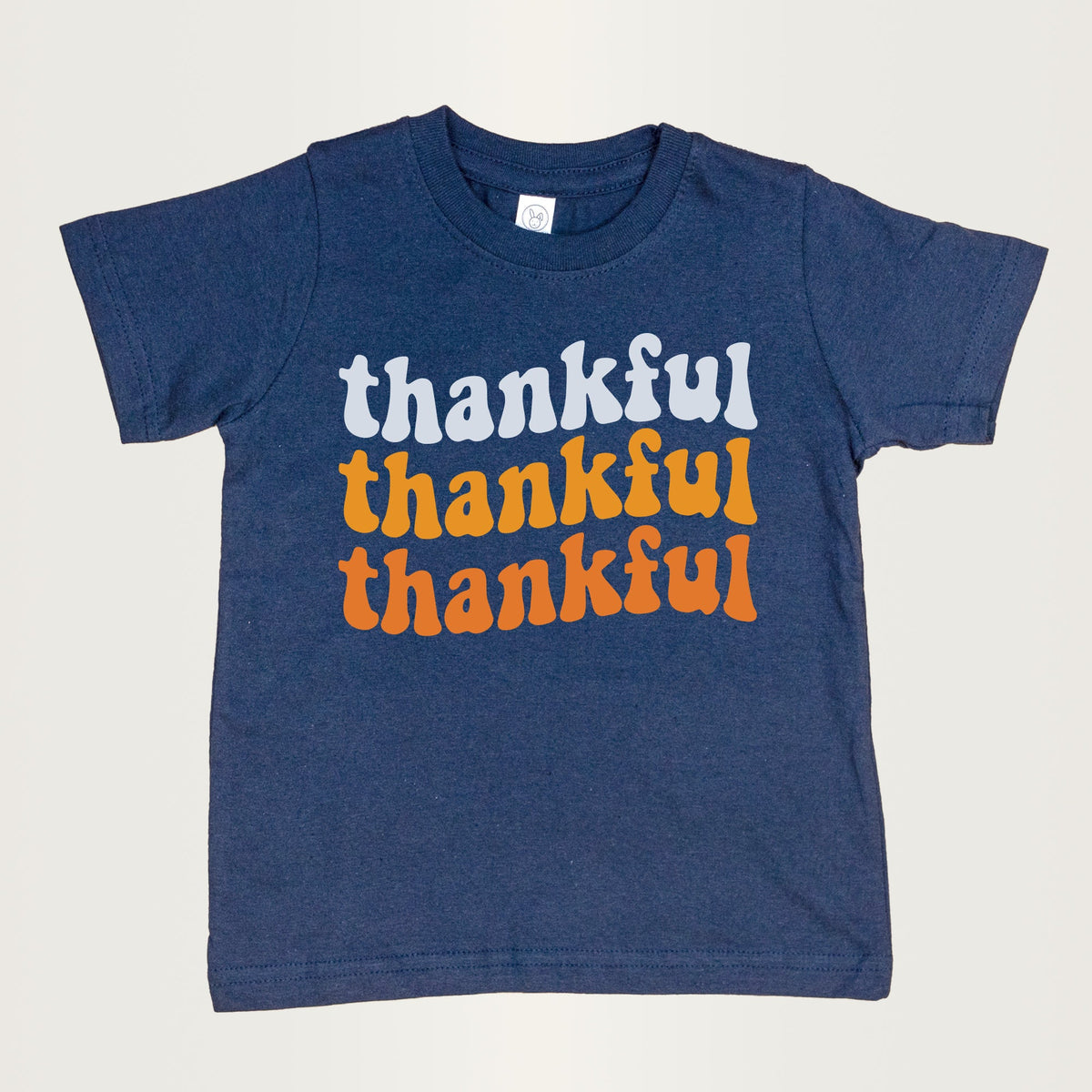 Cuddle Sleep Dream Graphic Tee Thankful Thankful Thankful | Navy Tshirt