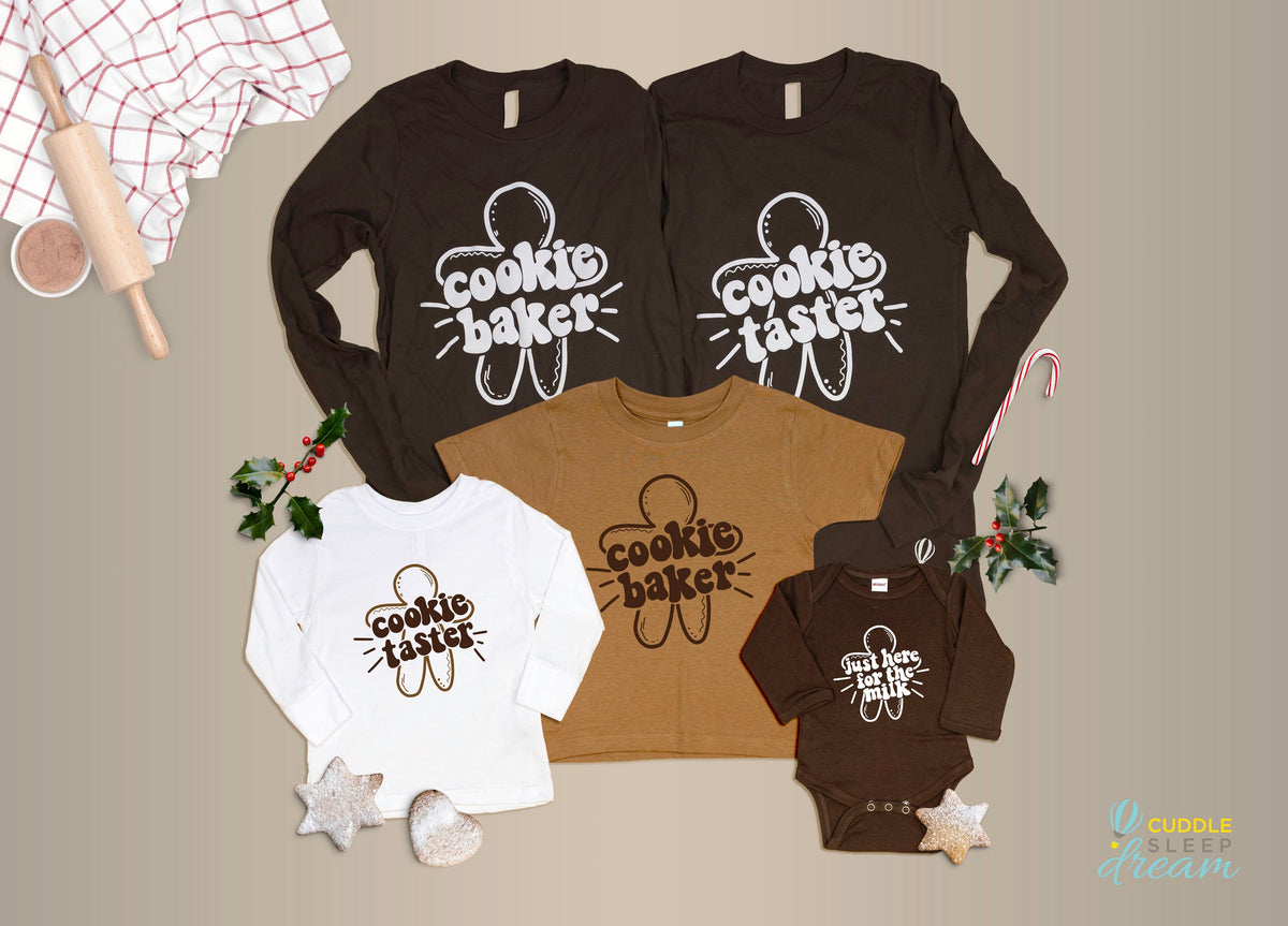 Cuddle Sleep Dream Toddler Cookie Baker/Taster Shirt