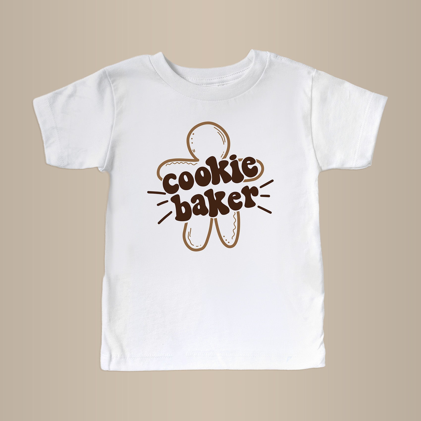 Cuddle Sleep Dream 2t Short Sleeve Tshirt / Cookie BAKER Toddler Cookie Baker/Taster Shirt