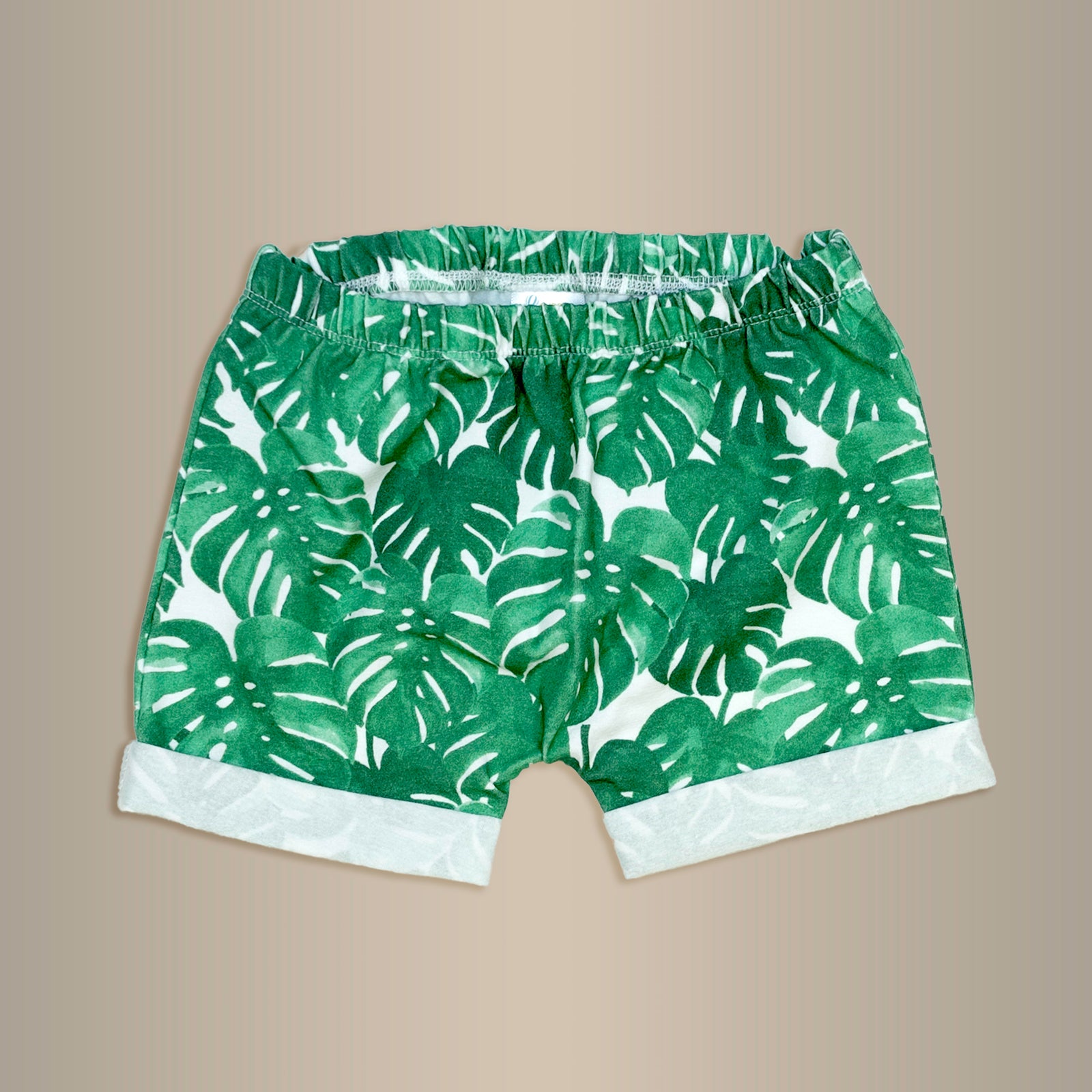 Cuddle Sleep Dream Shorts Tropical Rolled Hem Shorts