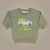 Cuddle Sleep Dream Truck Full of Luck | Light Olive Sweatshirt