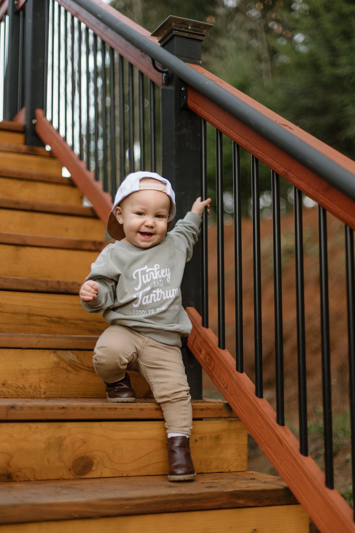 Cuddle Sleep Dream Sweatshirt Turkey &amp; Tantrums | Light Olive Sweatshirt