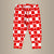 Cuddle Sleep Dream Slim Joggers Valentine Heart Checkerboard Slim Joggers