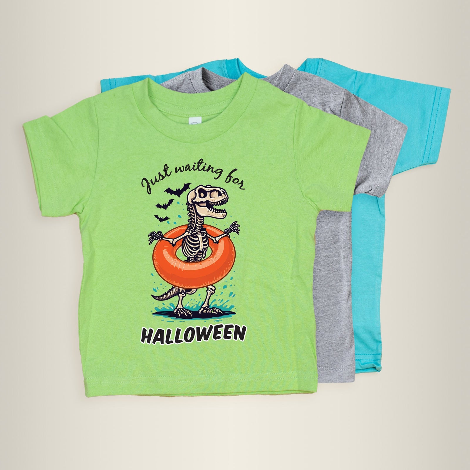 Cuddle Sleep Dream Graphic Tee Waiting for Halloween Dinosaur | T-shirt (infant/toddler/youth)