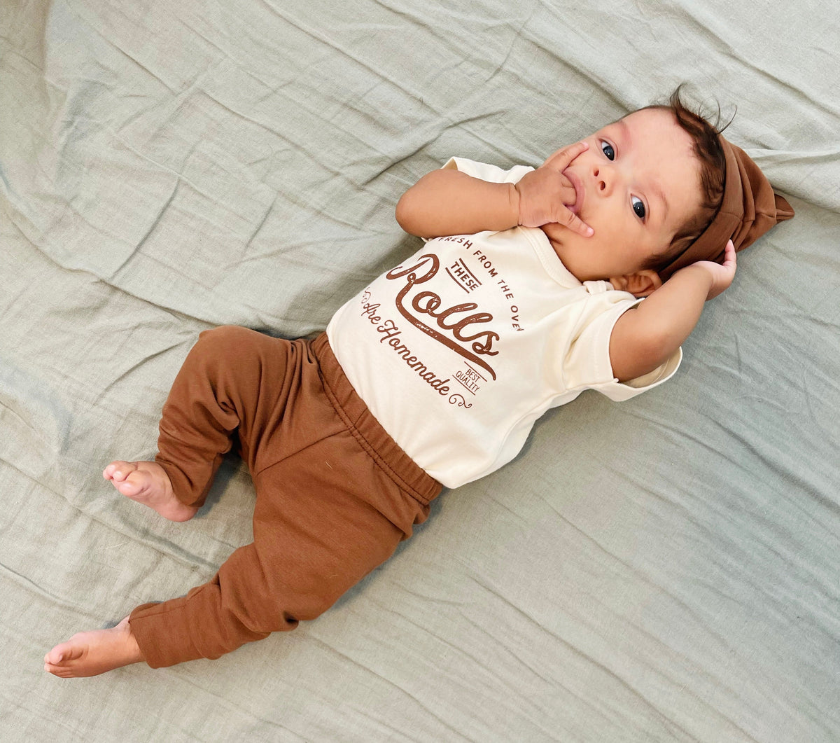 Cuddle Sleep Dream Slim Joggers Walnut French Terry Slim Joggers