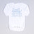 Little Brother Onesie | Script, Light Blue