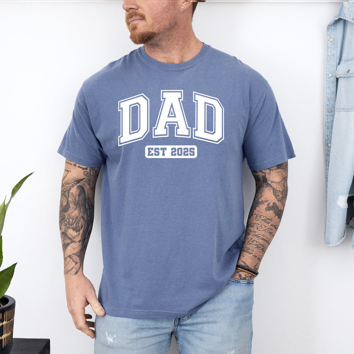 printify Adult Tees Blue Jean / S Year Established Tee