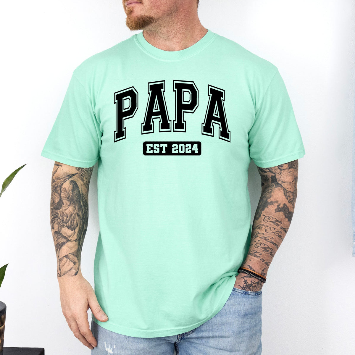 printify Adult Tees Island Reef / S Year Established Tee