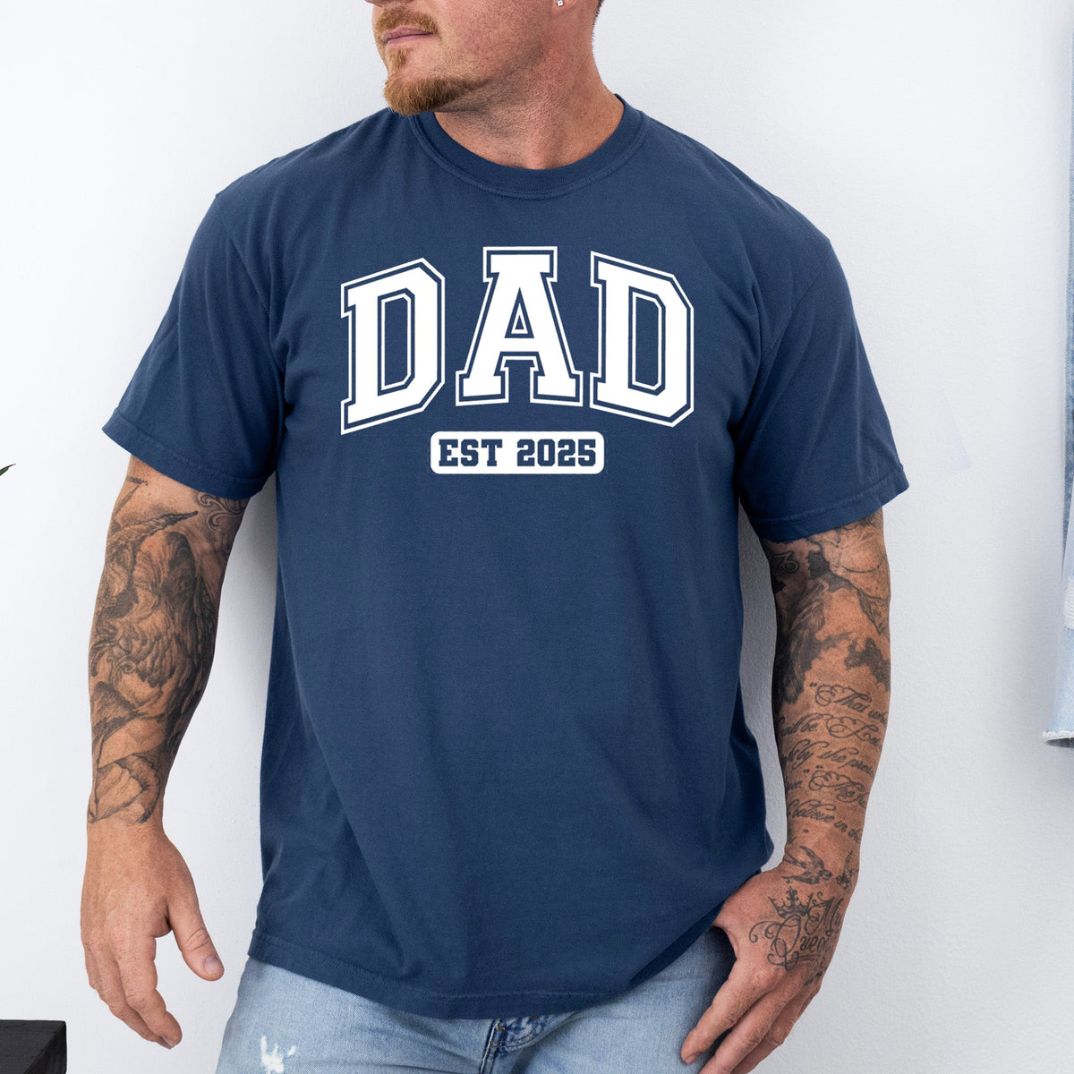 printify Adult Tees Midnight / S Year Established Tee