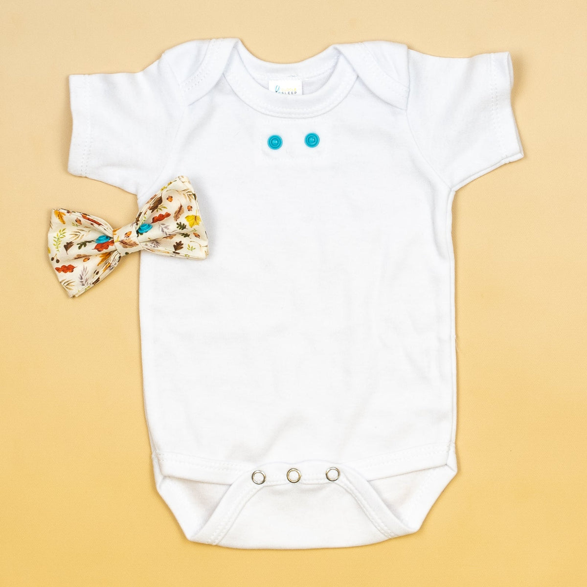 Cuddle Sleep Dream Bowtie Bodysuit Autumn Mix Bowtie Bodysuit