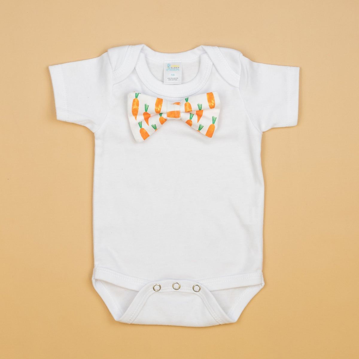 Cuddle Sleep Dream Bowtie Bodysuit Carrots Bowtie Bodysuit