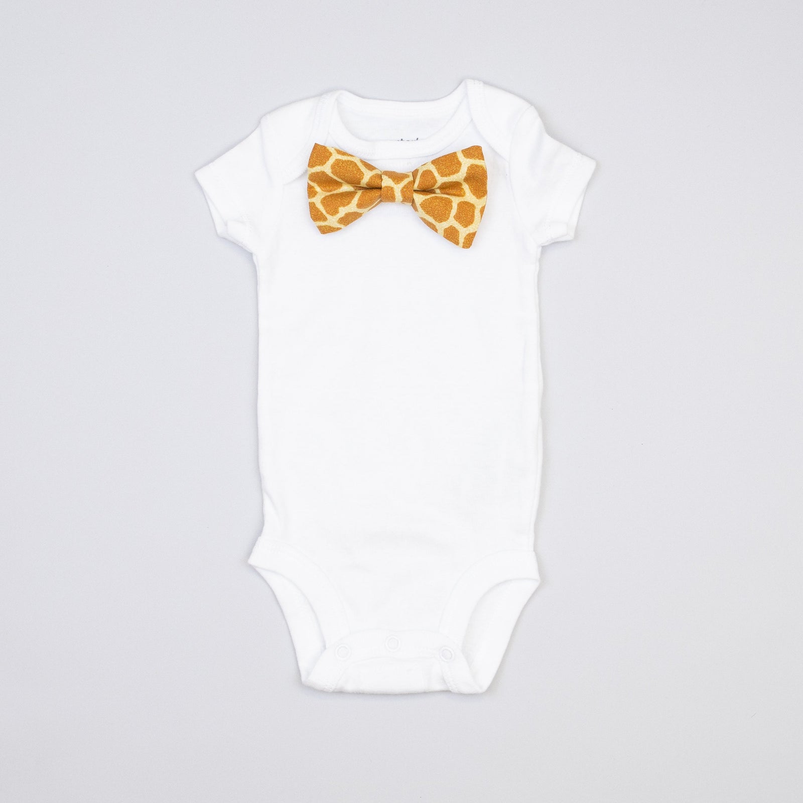 Cuddle Sleep Dream Bowtie Bodysuit Giraffe Bowtie Bodysuit