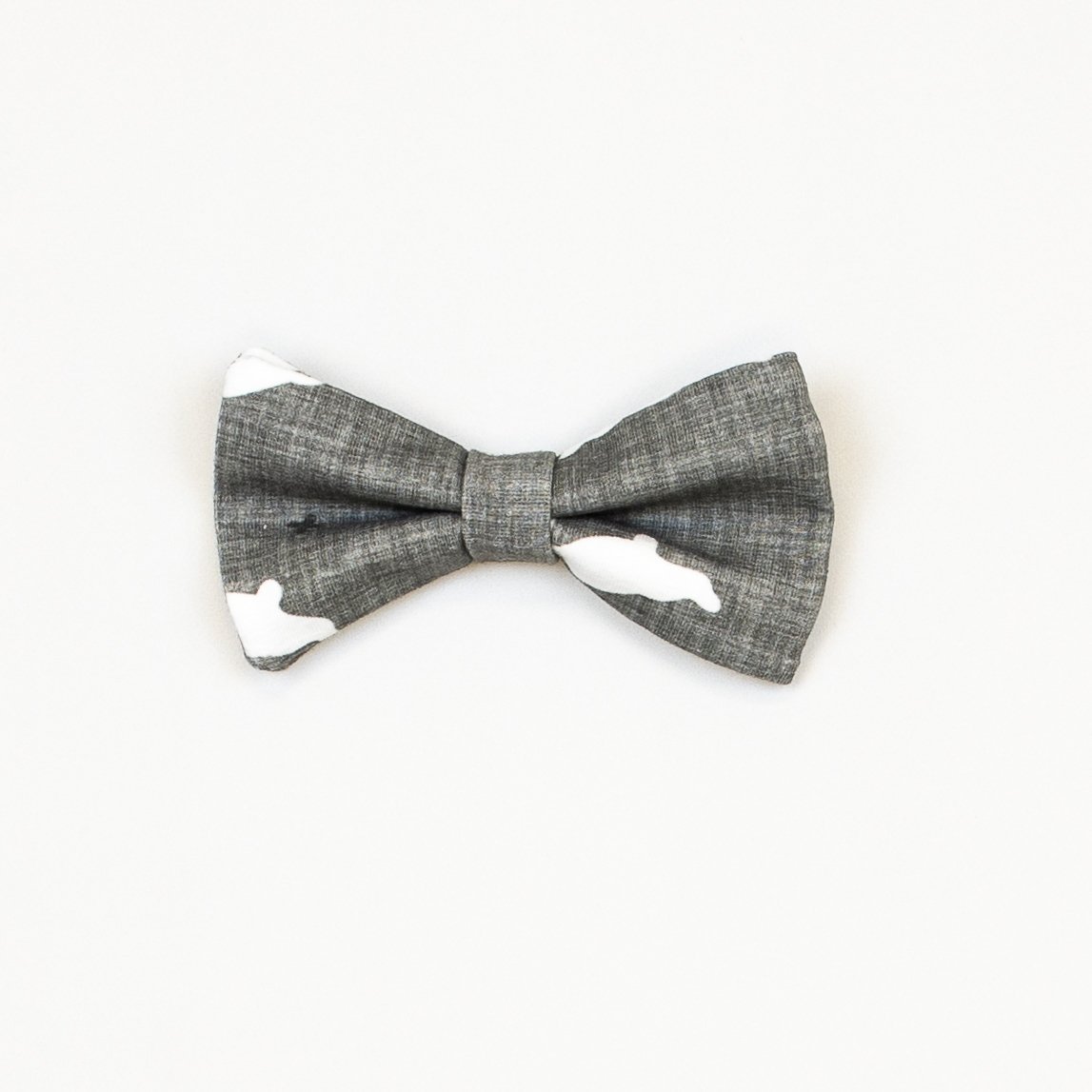 Cuddle Sleep Dream Bowtie Bodysuit Gray Bunny Bowtie Bodysuit