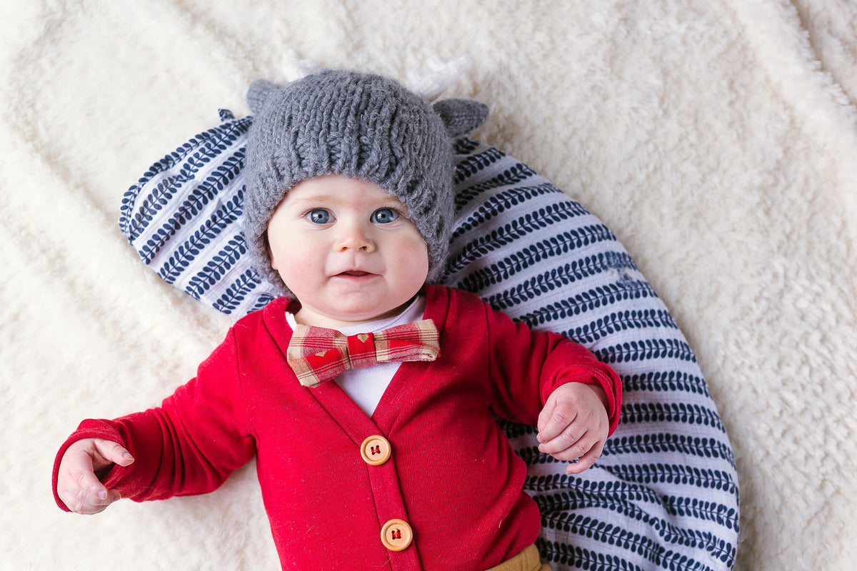 Cuddle Sleep Dream Bowtie Bodysuit Old Fashioned Heart Bowtie Bodysuit