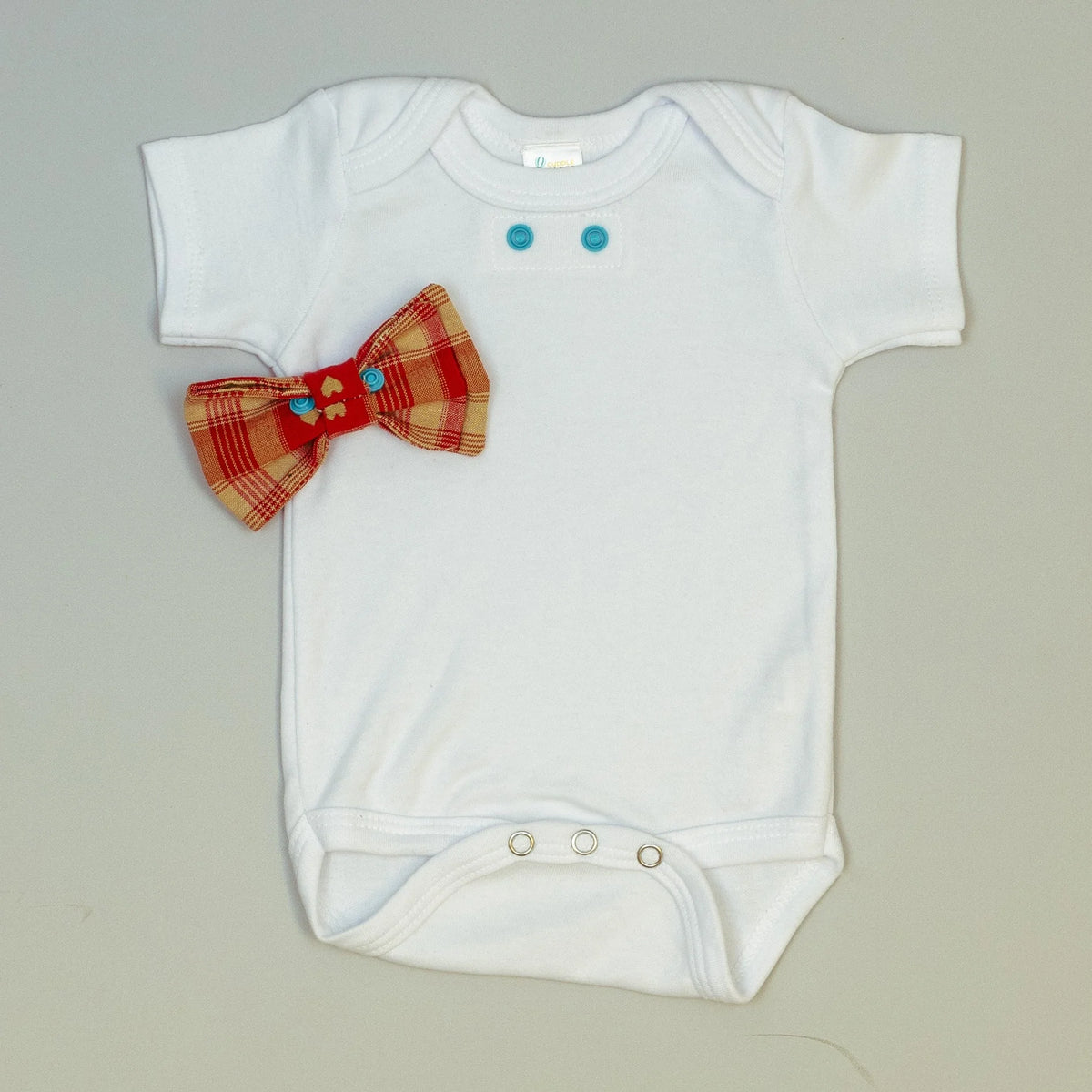 Cuddle Sleep Dream Bowtie Bodysuit Old Fashioned Heart Bowtie Bodysuit