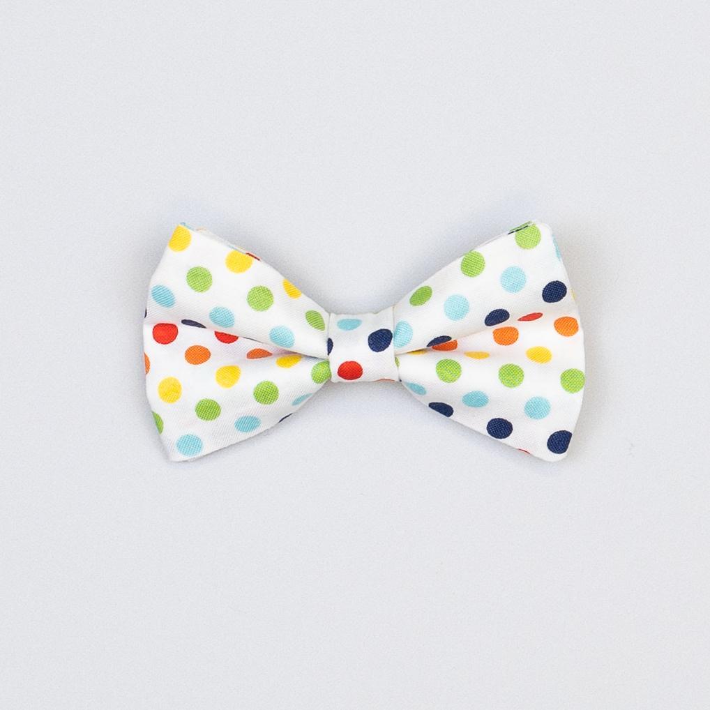 Cuddle Sleep Dream Bowtie Bodysuit Rainbow Dot Bowtie Bodysuit