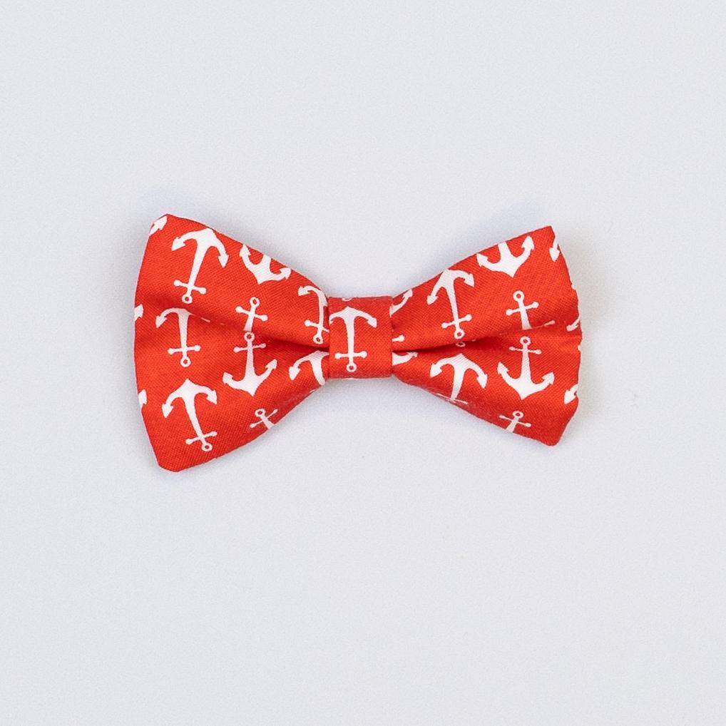 Cuddle Sleep Dream Bowtie Bodysuit Red Anchor Bowtie Bodysuit