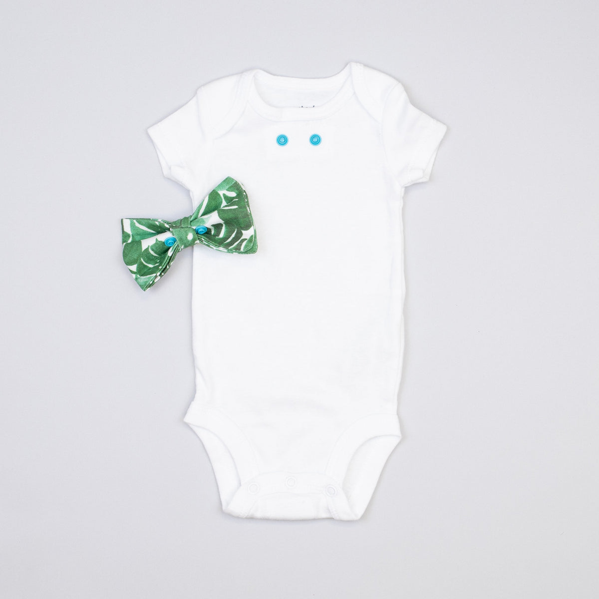 Cuddle Sleep Dream Bowtie Bodysuit Tropical Bowtie Bodysuit