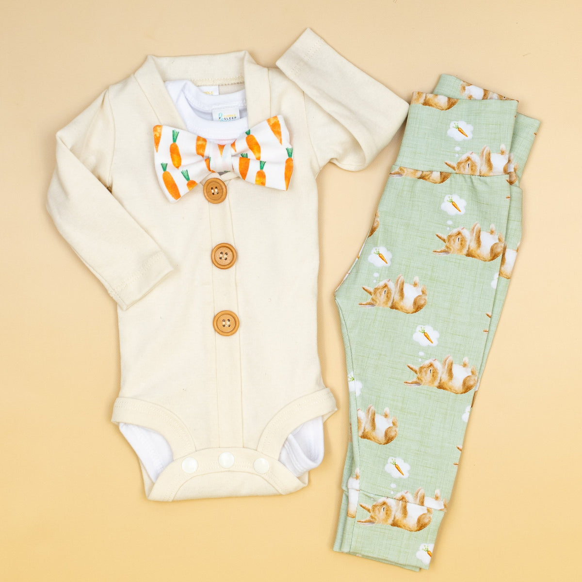 Cuddle Sleep Dream Cardisuit Bundle | Sleeping Bunnies