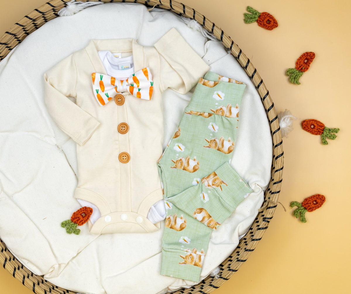 Cuddle Sleep Dream Cardisuit Bundle | Sleeping Bunnies