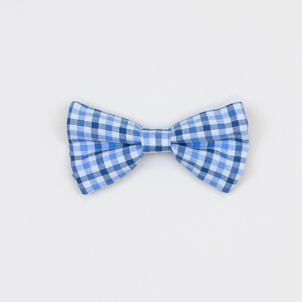 Cuddle Sleep Dream Oh Snap Mocha Brown Suspender / Blue Check Bowtie