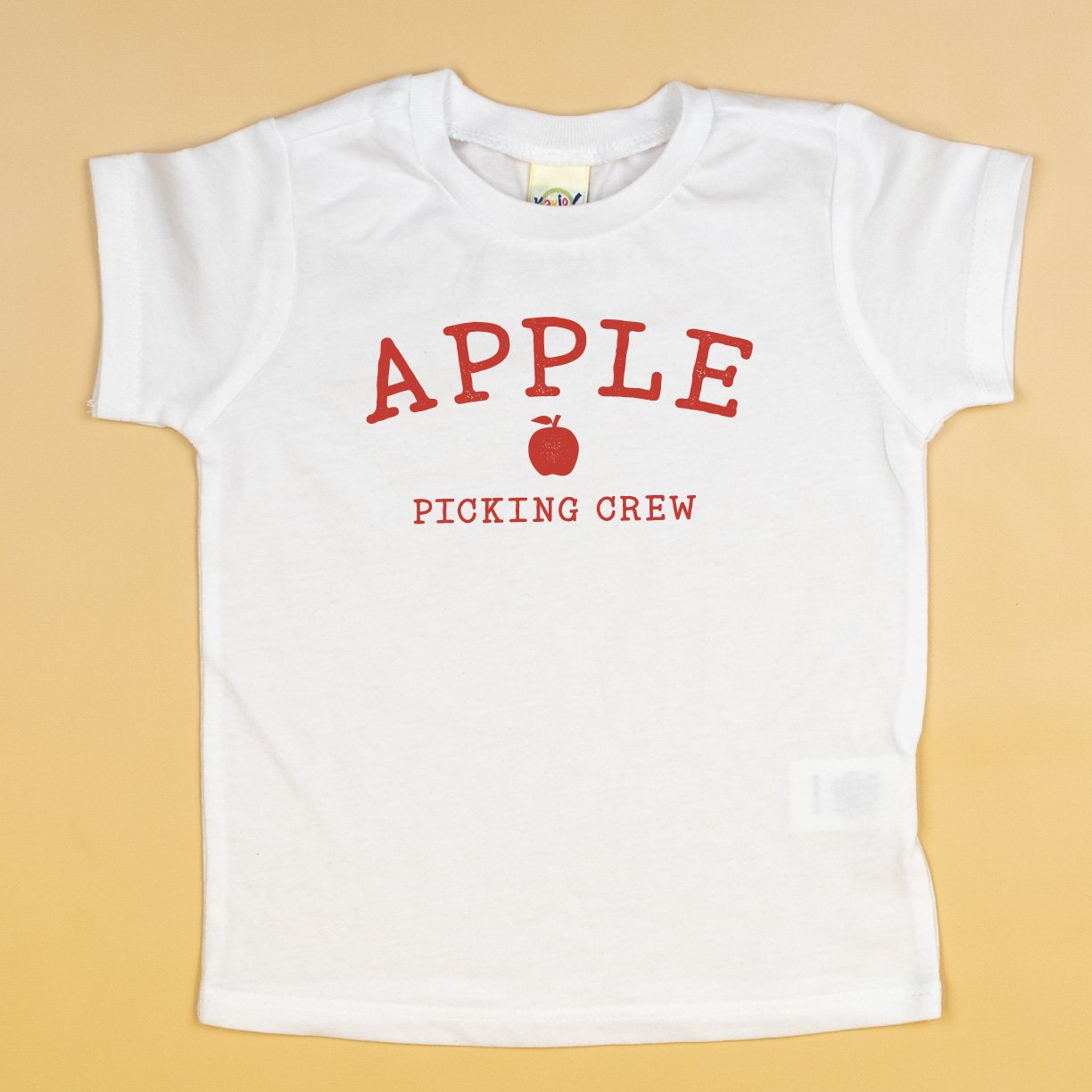 Cuddle Sleep Dream 6m Short Sleeve Tshirt Apple Picking Kid Tshirt