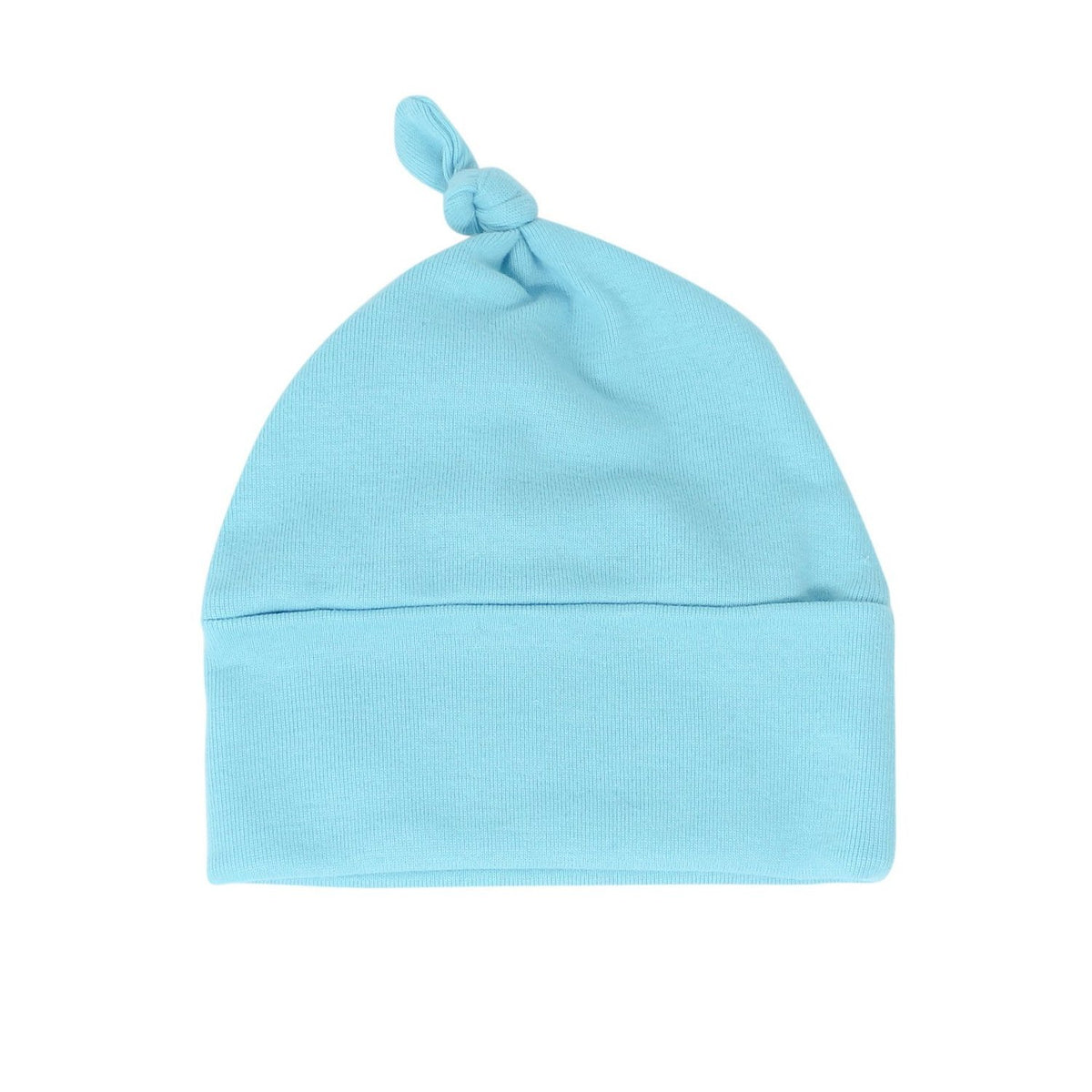 Aqua Knot Hat