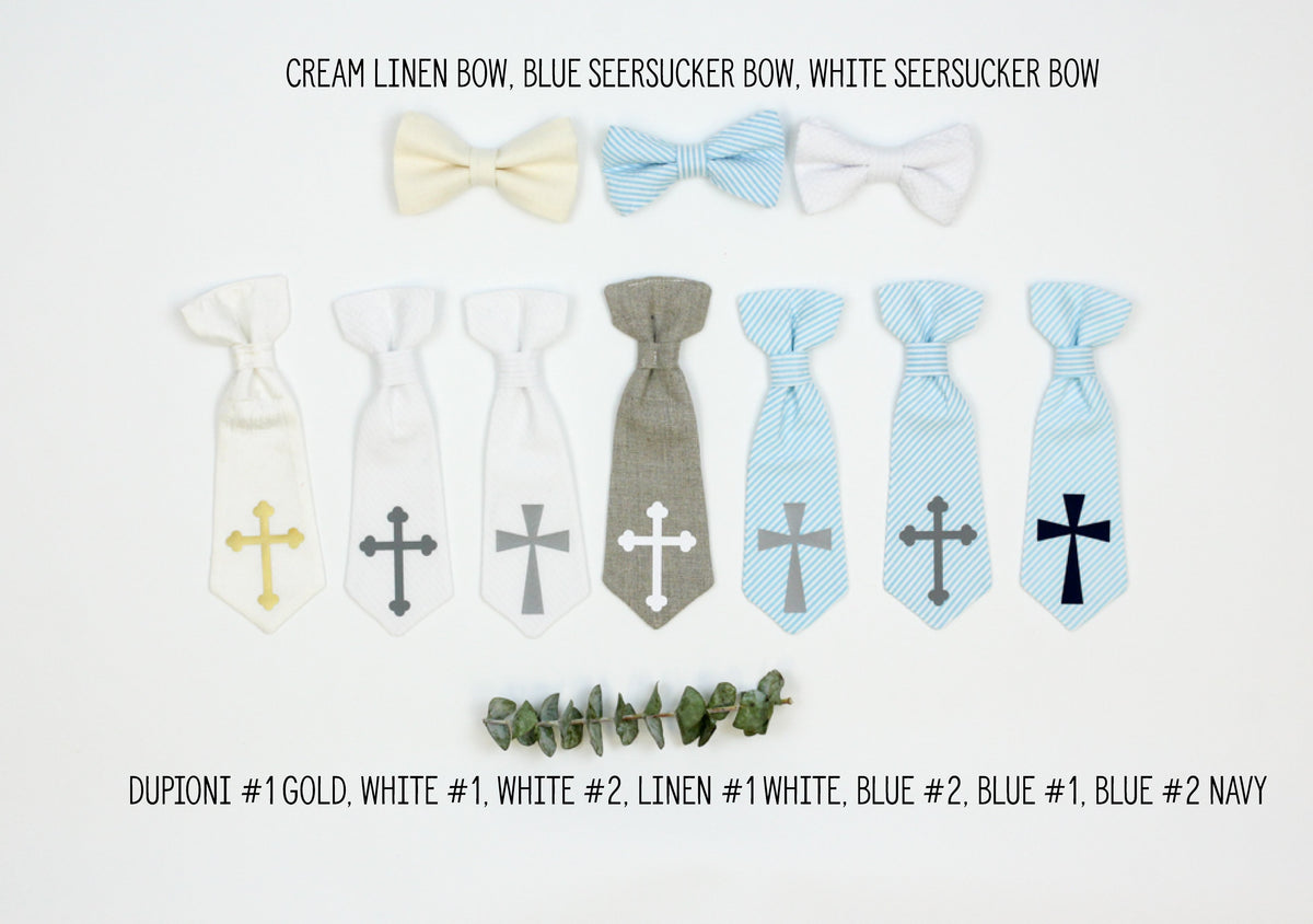 Cuddle Sleep Dream Ties Baptism Snap-On Tie