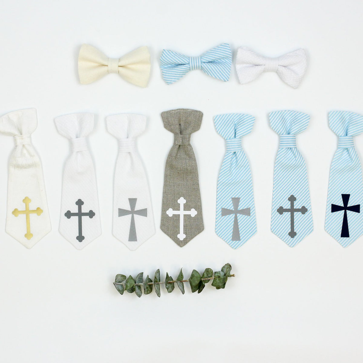 Cuddle Sleep Dream Ties Baptism Snap-On Tie