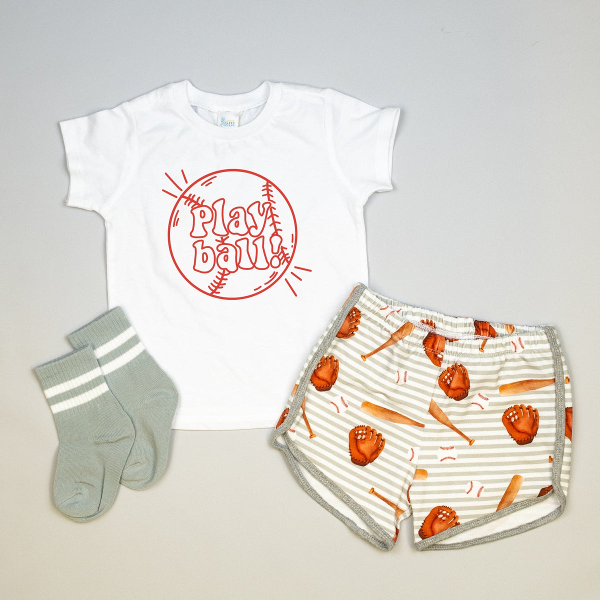 Cuddle Sleep Dream roll Baseball Retro Shorts