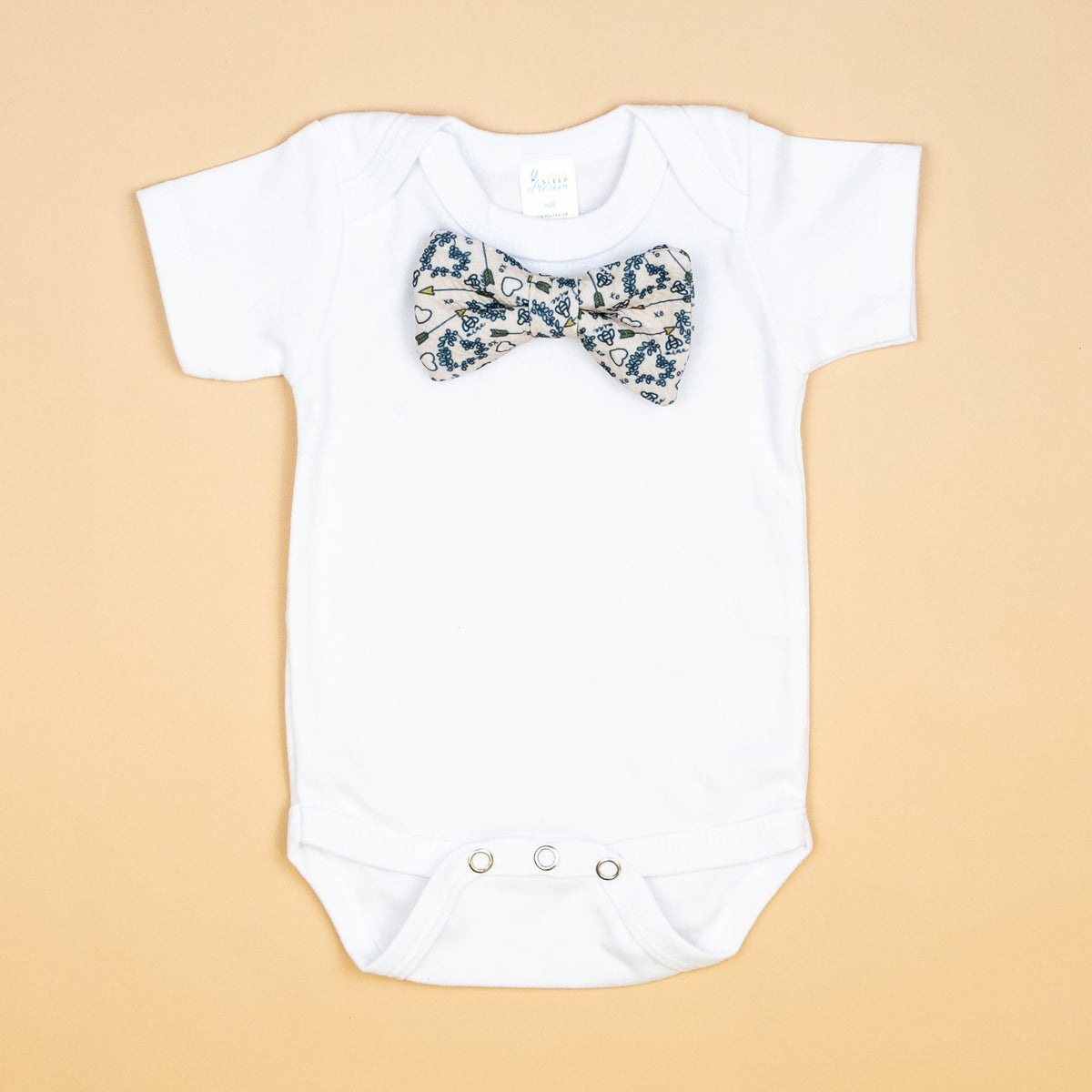Cuddle Sleep Dream Bowtie Bodysuit Bee Mine Bowtie Bodysuit