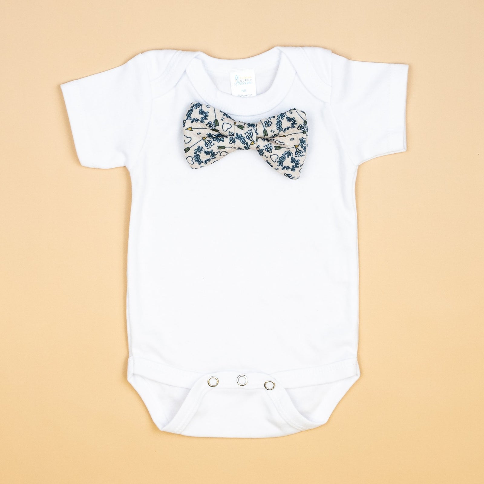 Cuddle Sleep Dream Bowtie Bodysuit Bee Mine Bowtie Bodysuit