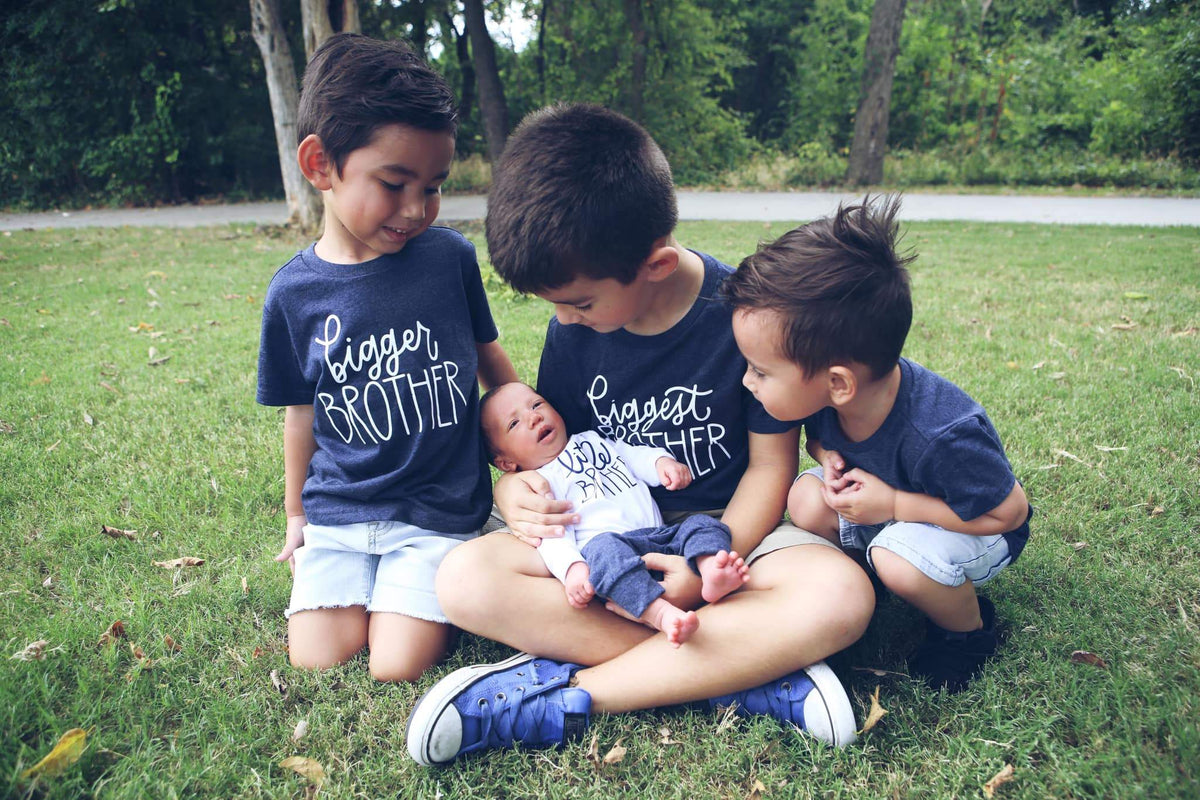 Cuddle Sleep Dream Bigger Brother - Script - Heathered Navy