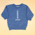 Cuddle Sleep Dream Birthday Candles (1-3) | Slate Blue Sweatshirt