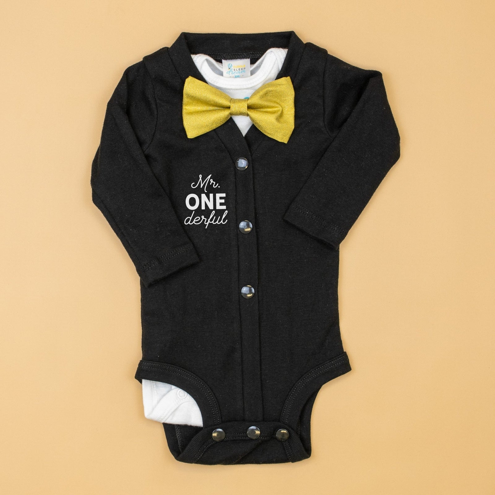 Cuddle Sleep Dream Cardigan Birthday Cardigan Bundle | Tuxedo Mr. Onederful