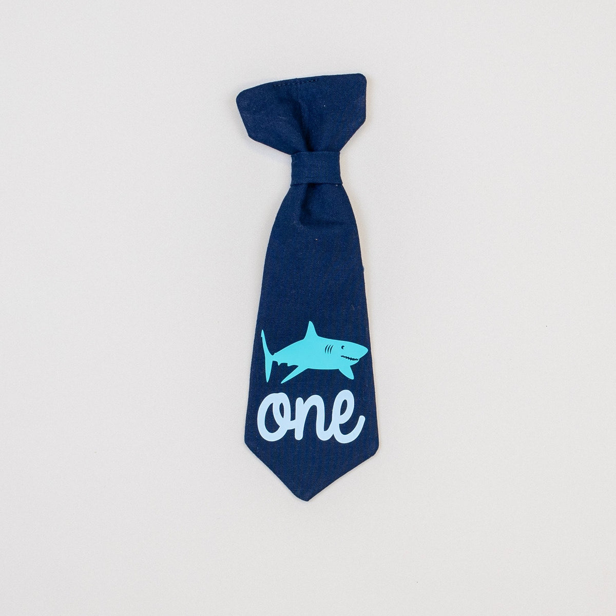 Cuddle Sleep Dream Ties Shark Birthday Snap-On Tie