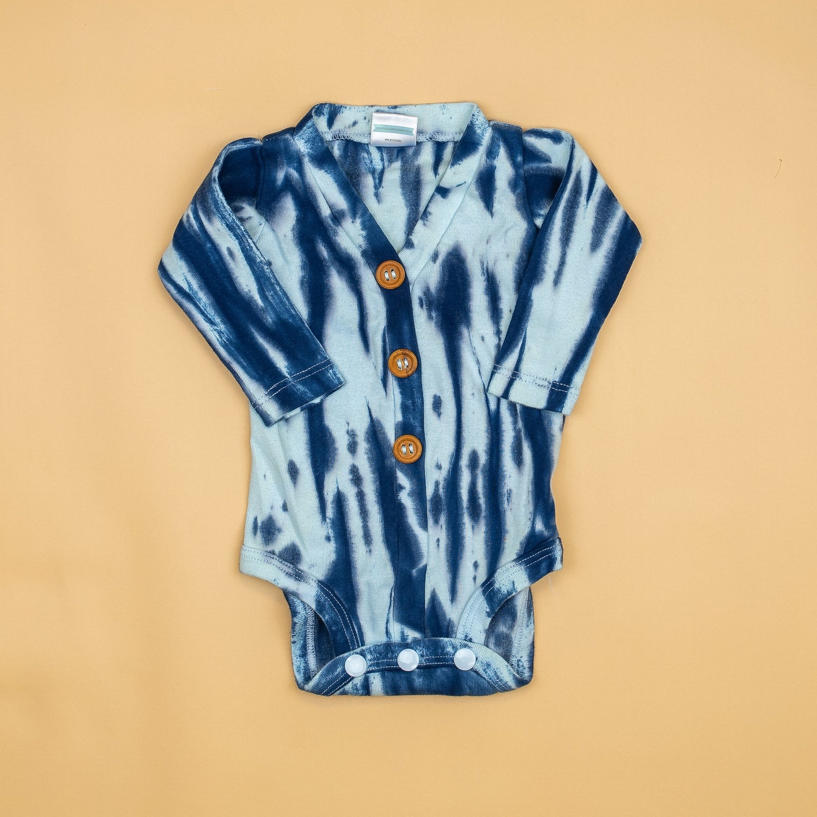 Blue Tie Dye Cardisuit (runs small)