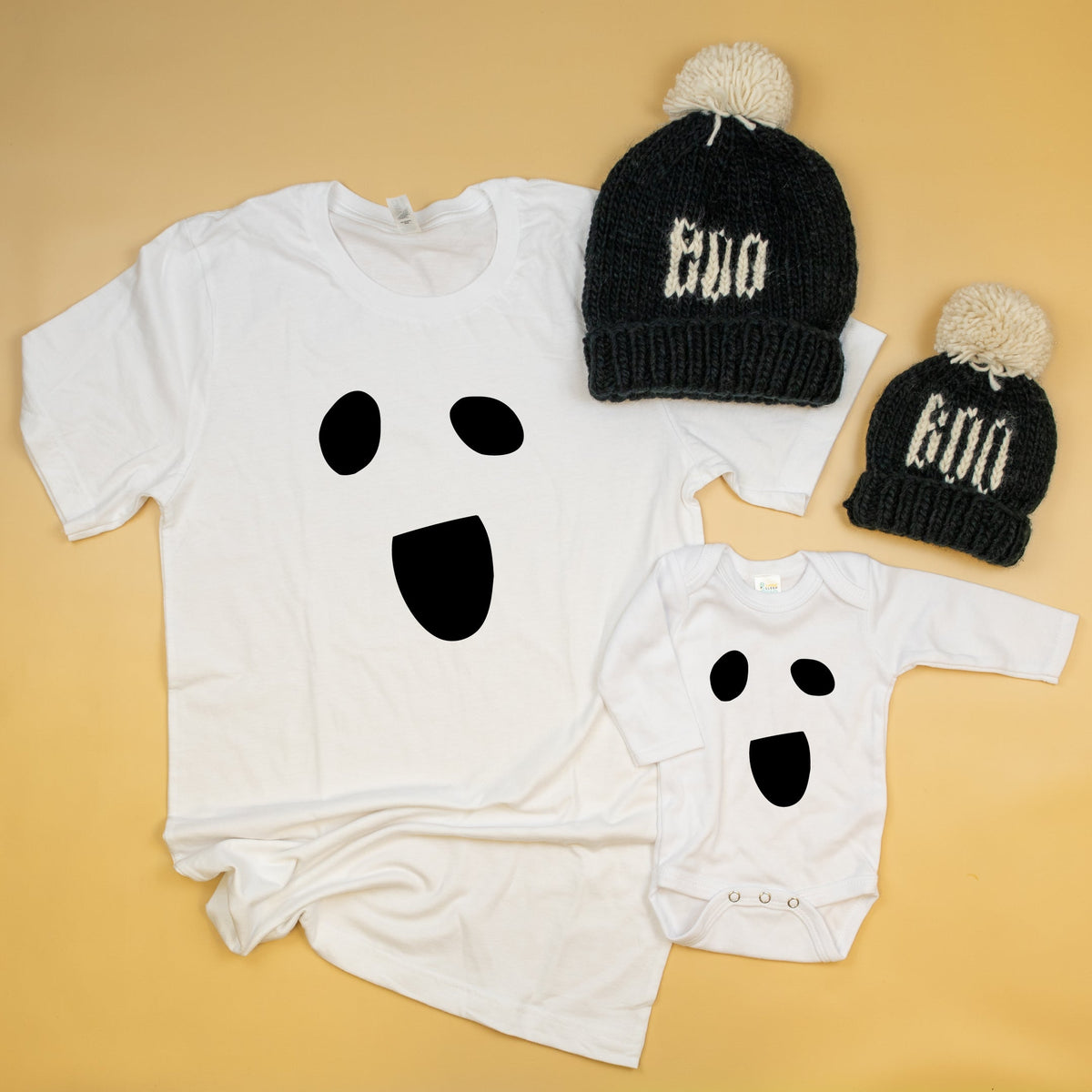 Cuddle Sleep Dream Boo! Knit Pom Hat | Mommy &amp; Me