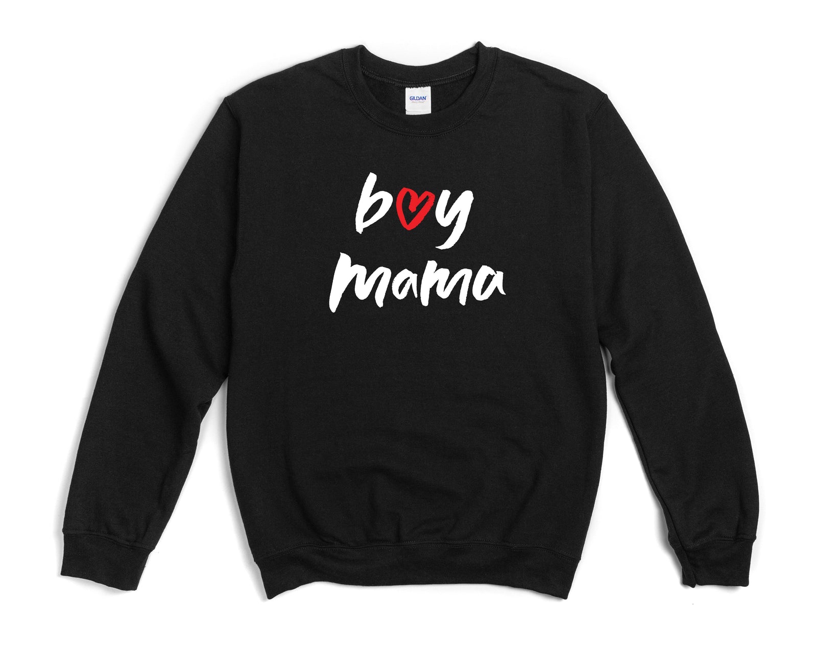Cuddle Sleep Dream Boy Mama | Black Sweatshirt